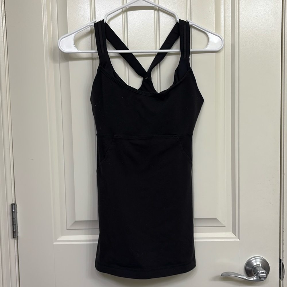 Lululemon‎ racerback tank top Black